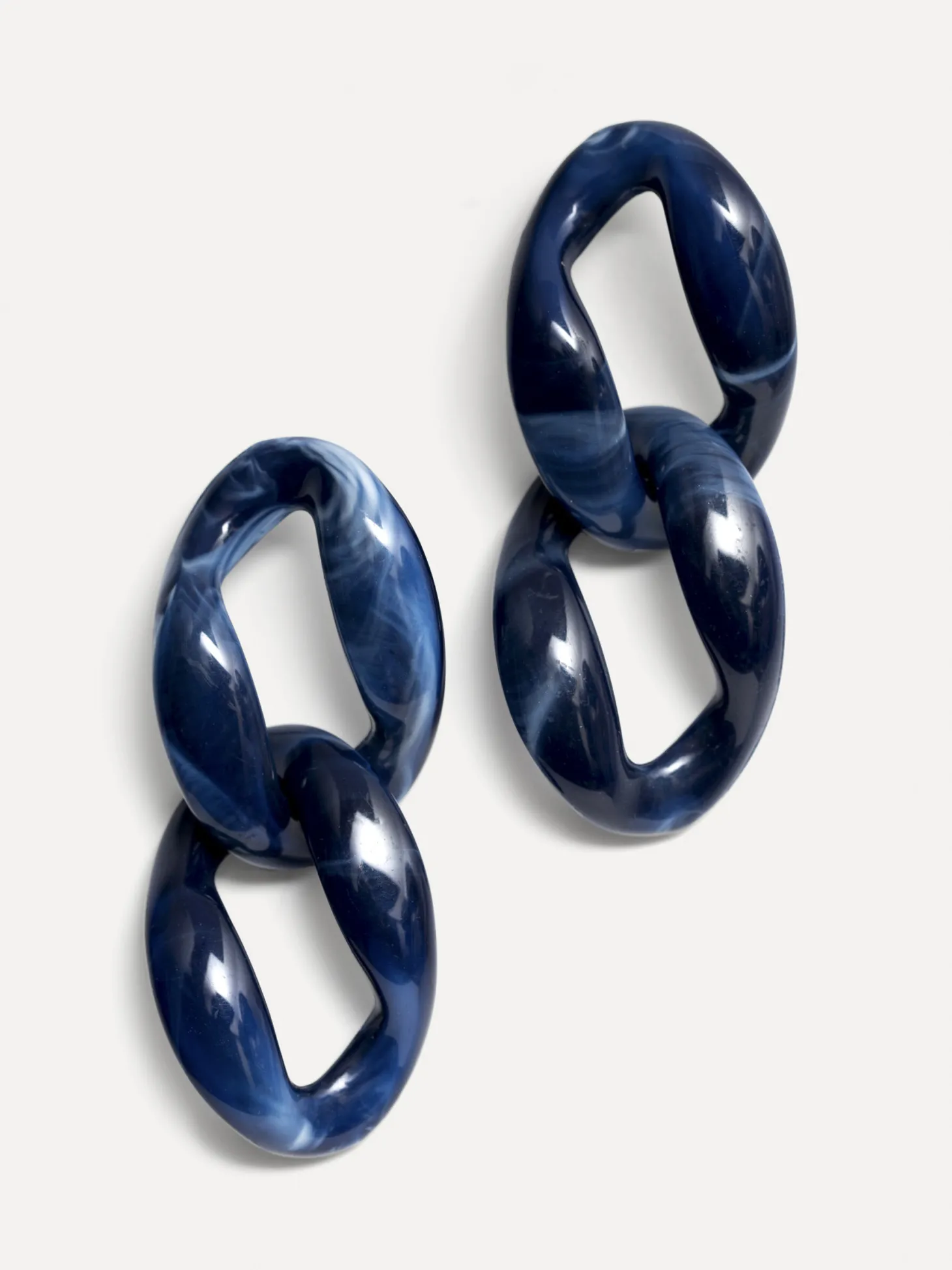 Les Soeurs Resin Oorbellen Set Maddy Blue Fashion