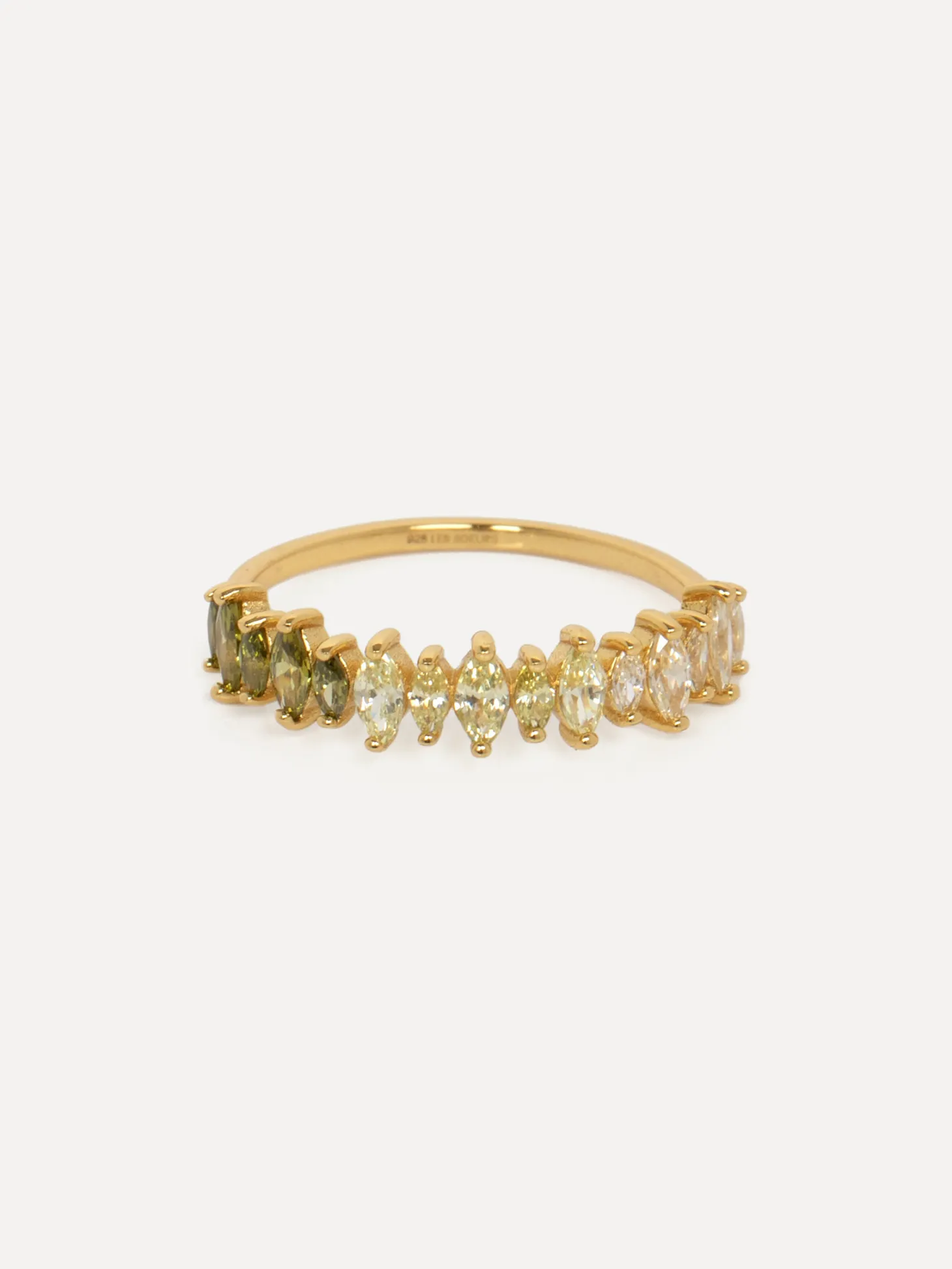 Les Soeurs Ring Chloe Marquise Gold Best Sale