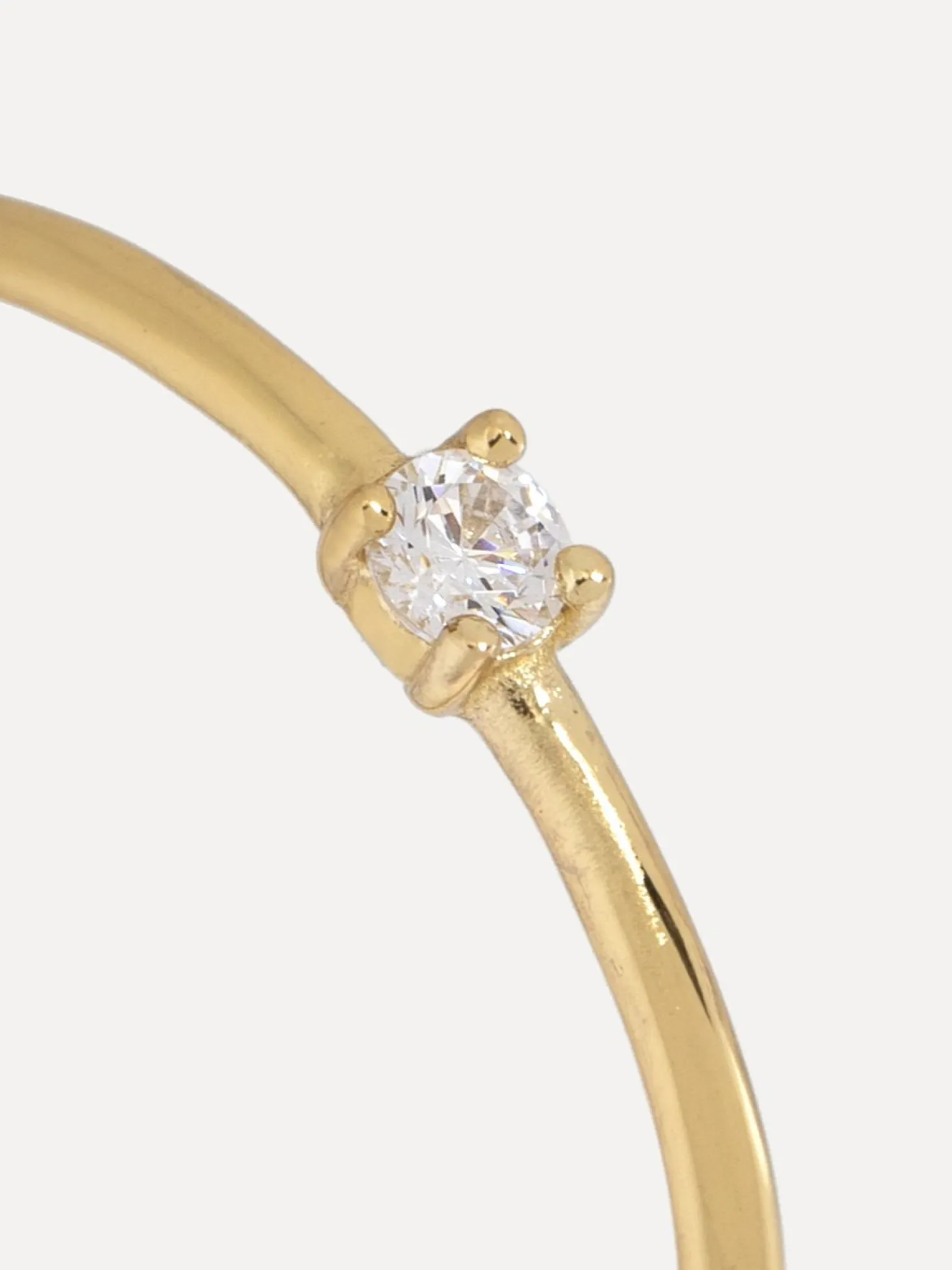 Les Soeurs Ring Chloe Moodstone Clear Gold Best Sale