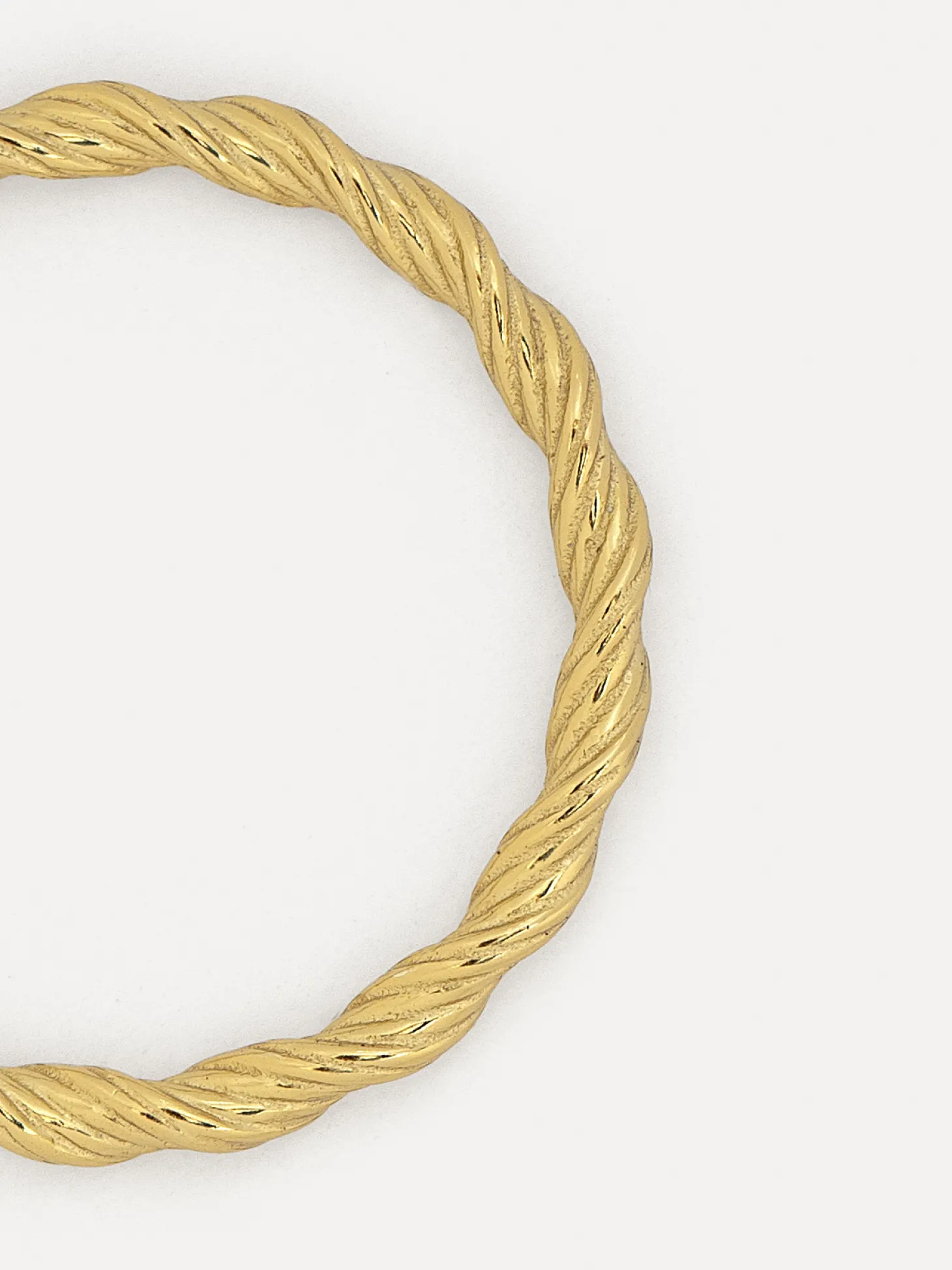 Les Soeurs Ring Chloe Spiral Gold Discount