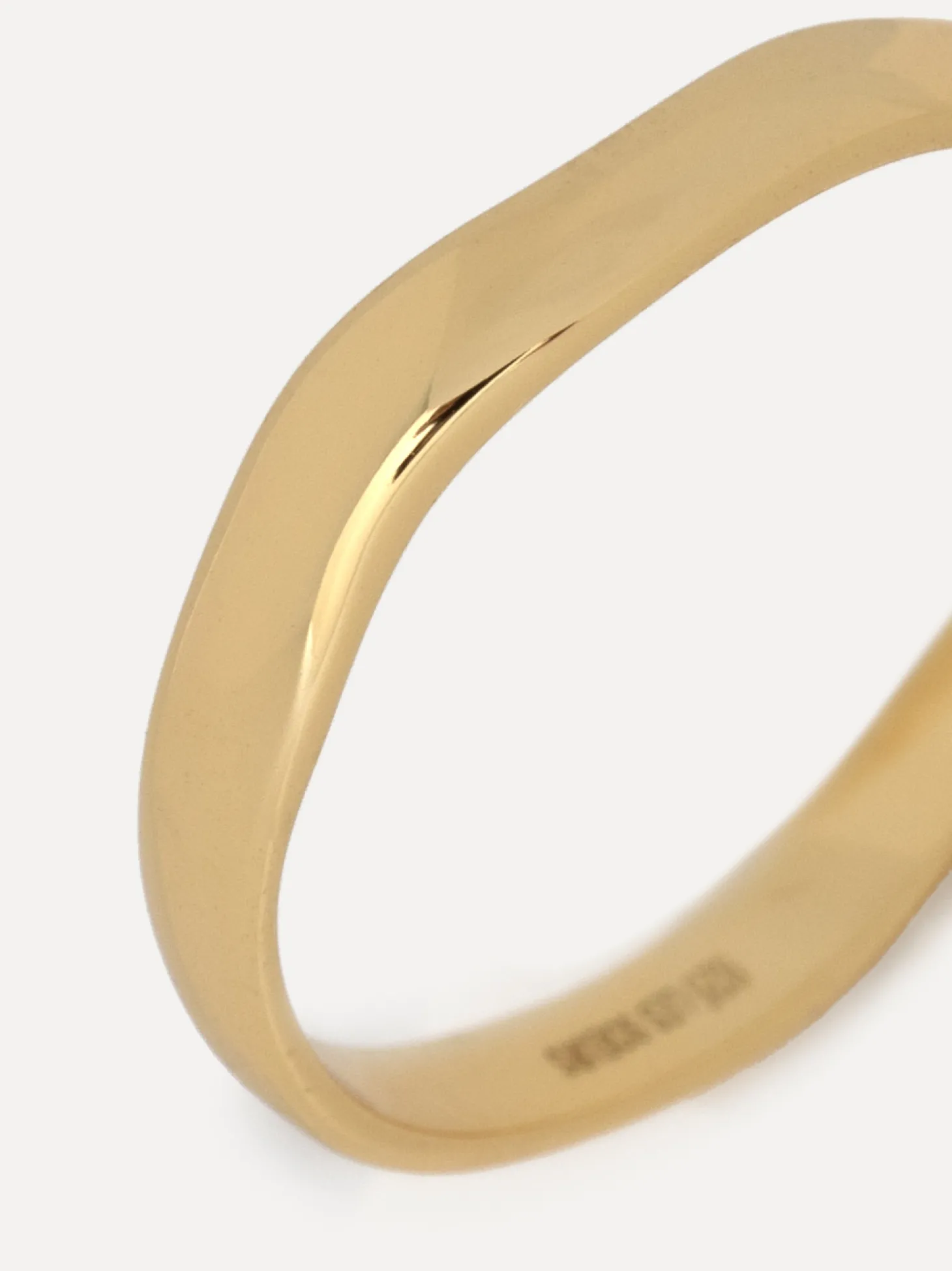 Les Soeurs Ring Ginette Flowy Band Gold Flash Sale