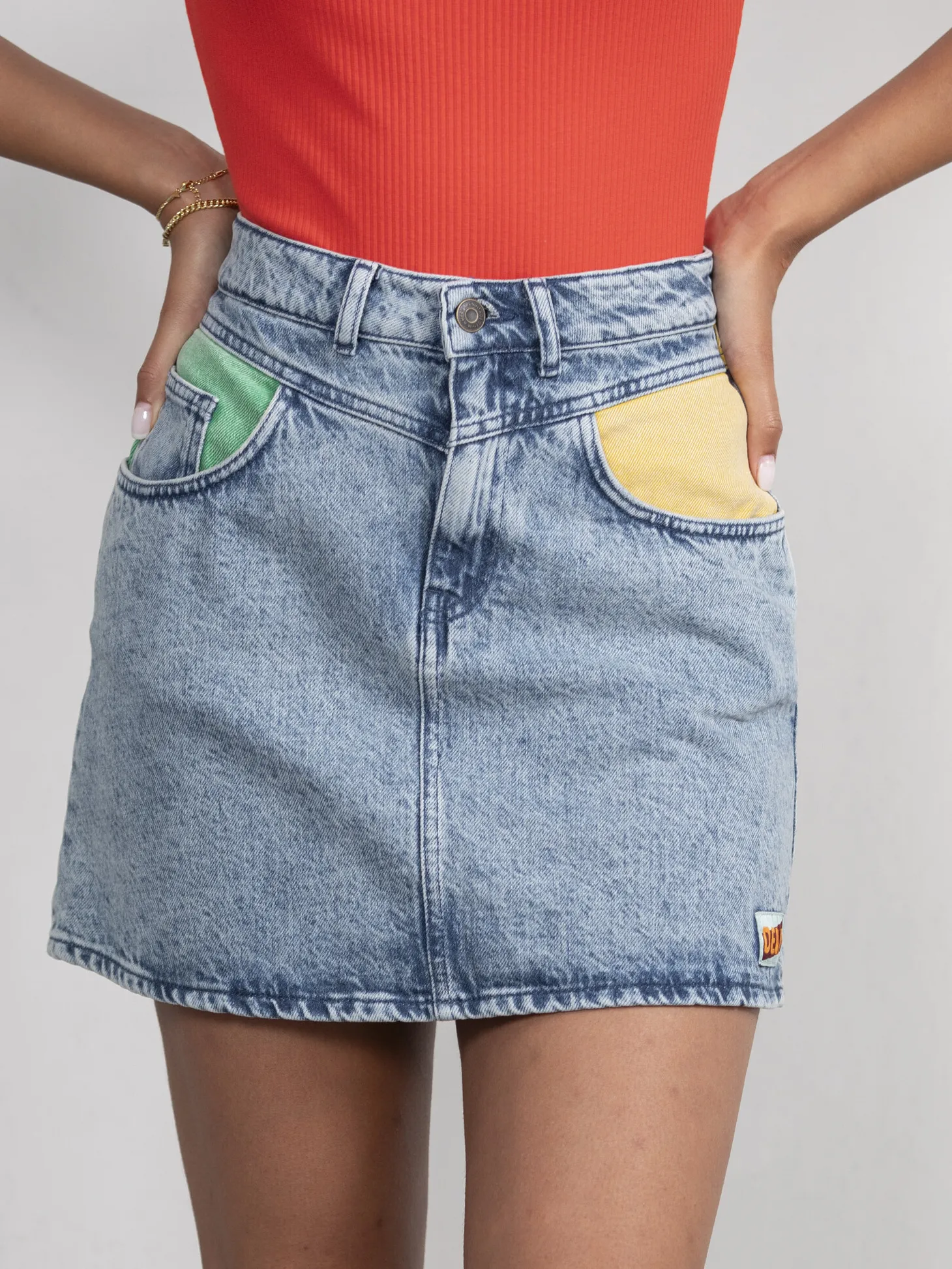 American Vintage Rok Joybird Stone Tricolore Store