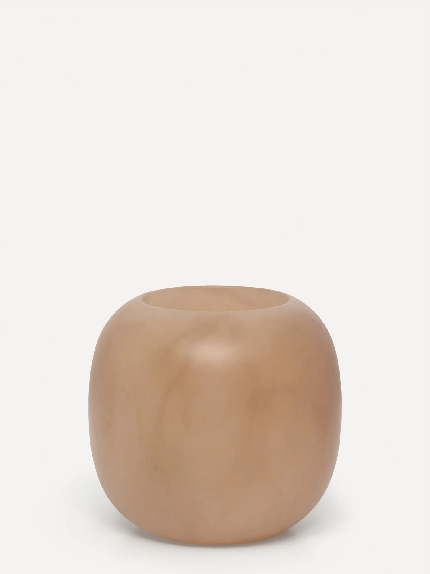 ronde_alabaster_kaarsenhouder_medium_3.webp Les Soeurs Ronde Alabaster Kaarsenhouder (Medium) Tabac Sale