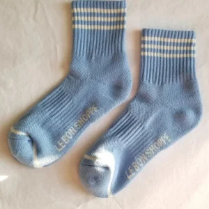 Le Bon Shoppe Sokken Girlfriend Parisian Blue New