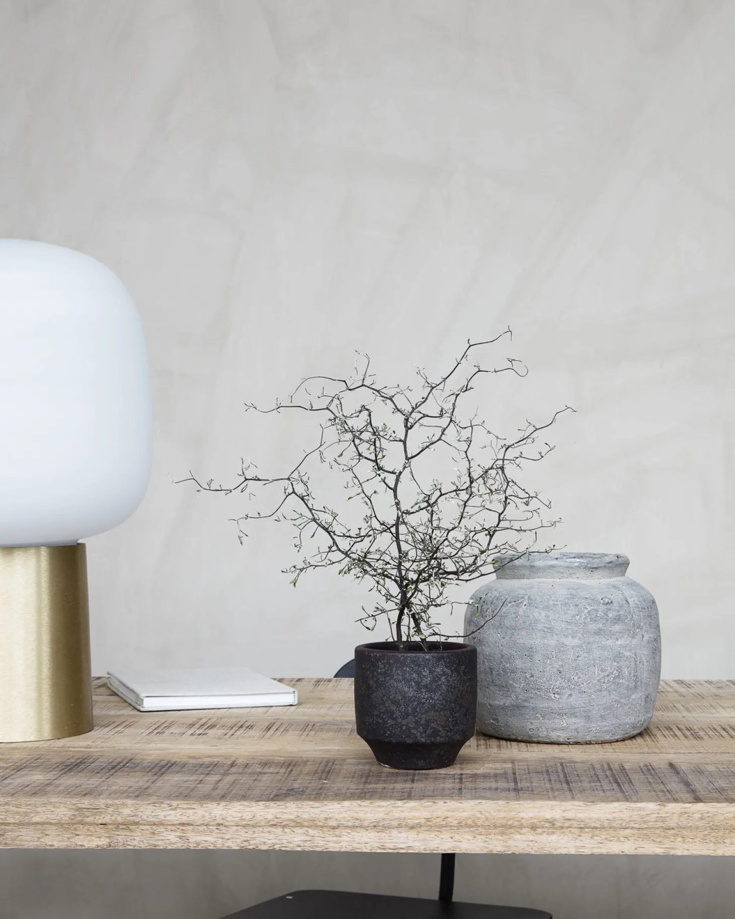 House Doctor Storage Planter Rustik Concrete Fashion