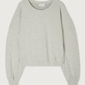 American Vintage Sweat Yatcastle Gris Chine New
