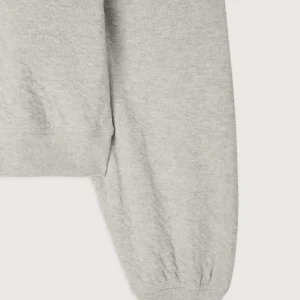 American Vintage Sweat Yatcastle Gris Chine New