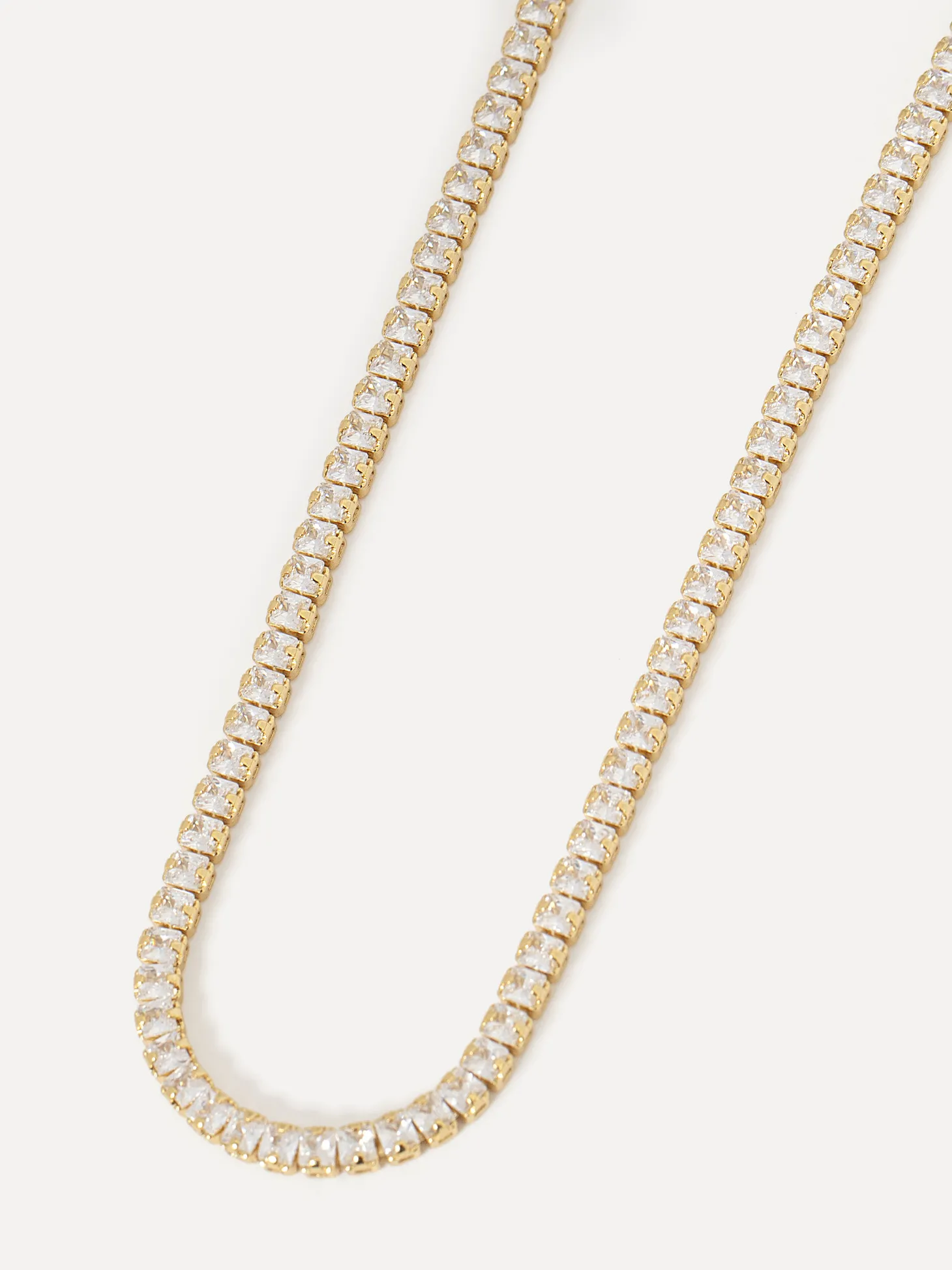 Les Soeurs Tennis Ketting Novi Gold New