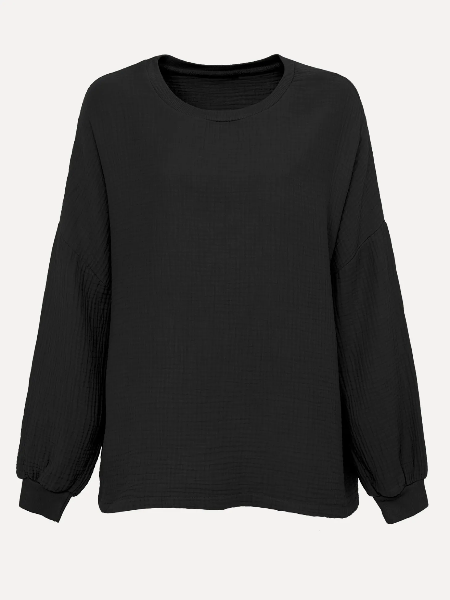Le Marais Tetra Longsleeve T-Shirt Aya Black Flash Sale