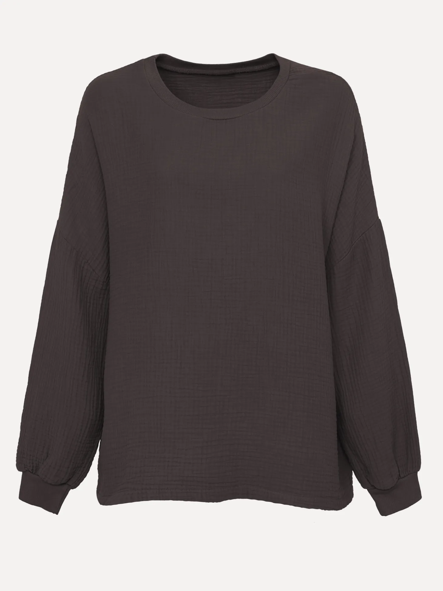 Le Marais Tetra Longsleeve T-Shirt Aya Brown Store