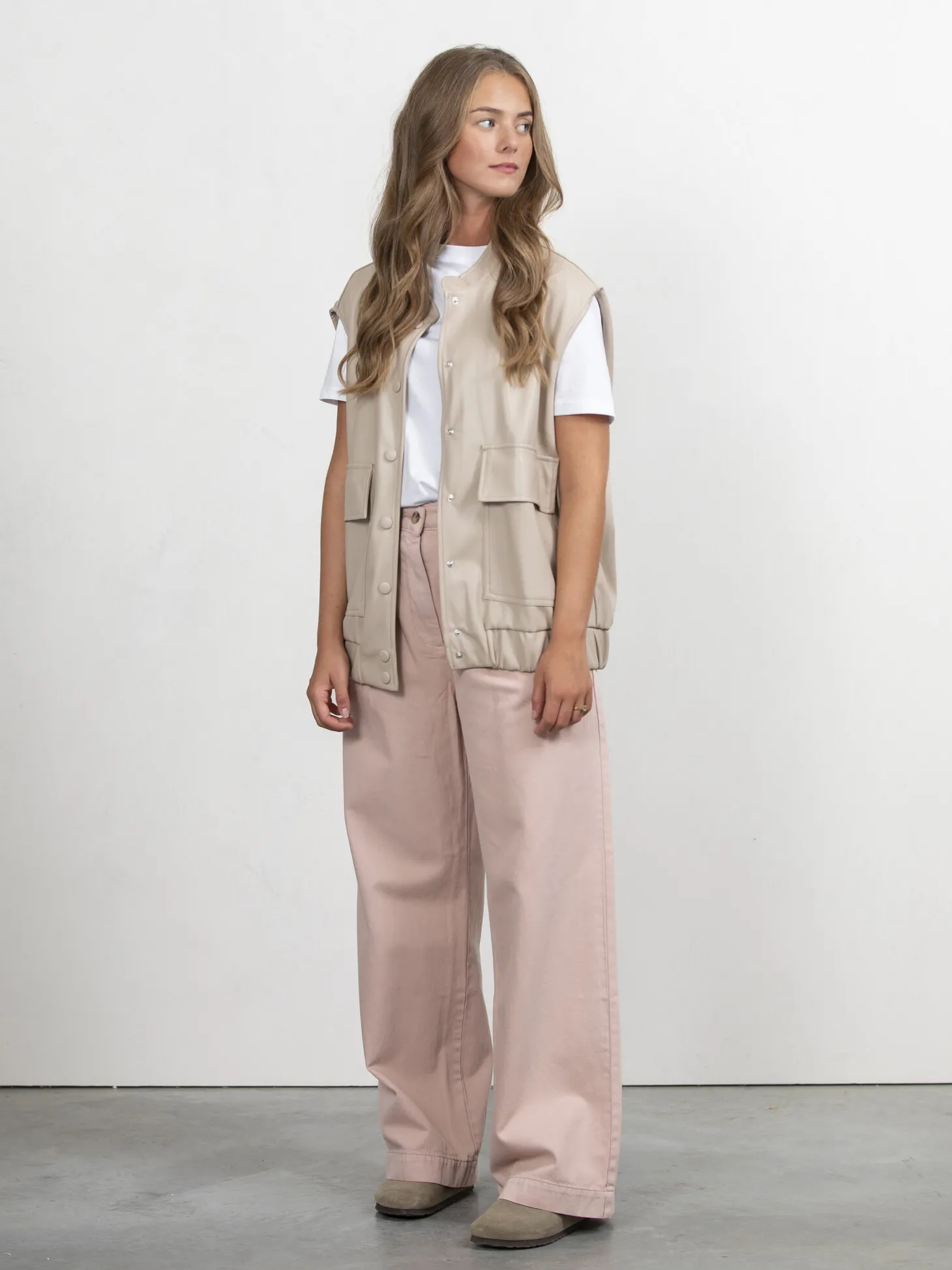 Le Marais Vest Nate Beige Flash Sale