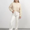 Les Soeurs Wrap Jeans Erica Ecru Store