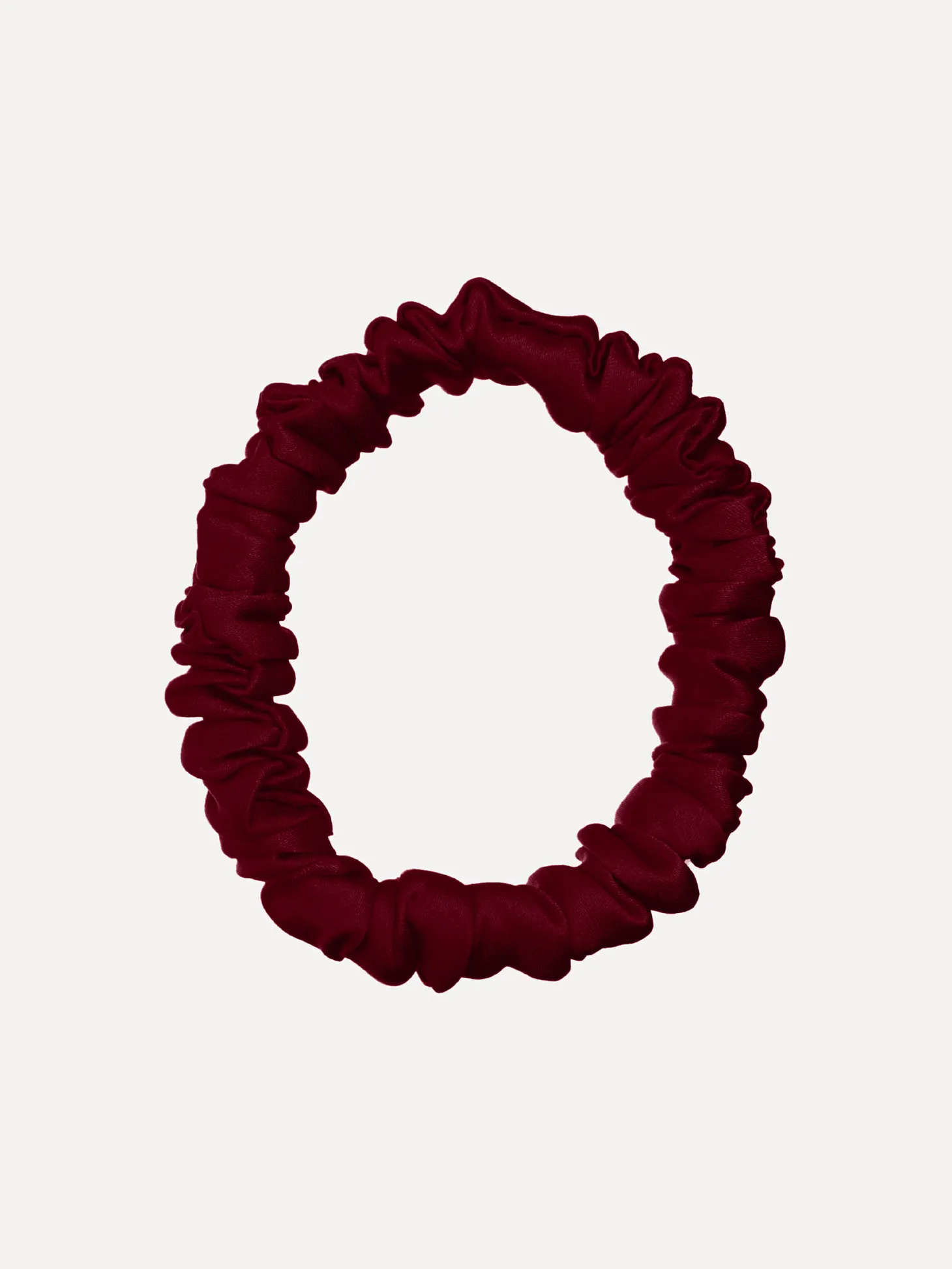 Les Soeurs Zijden Scrunchie Bordeaux Online