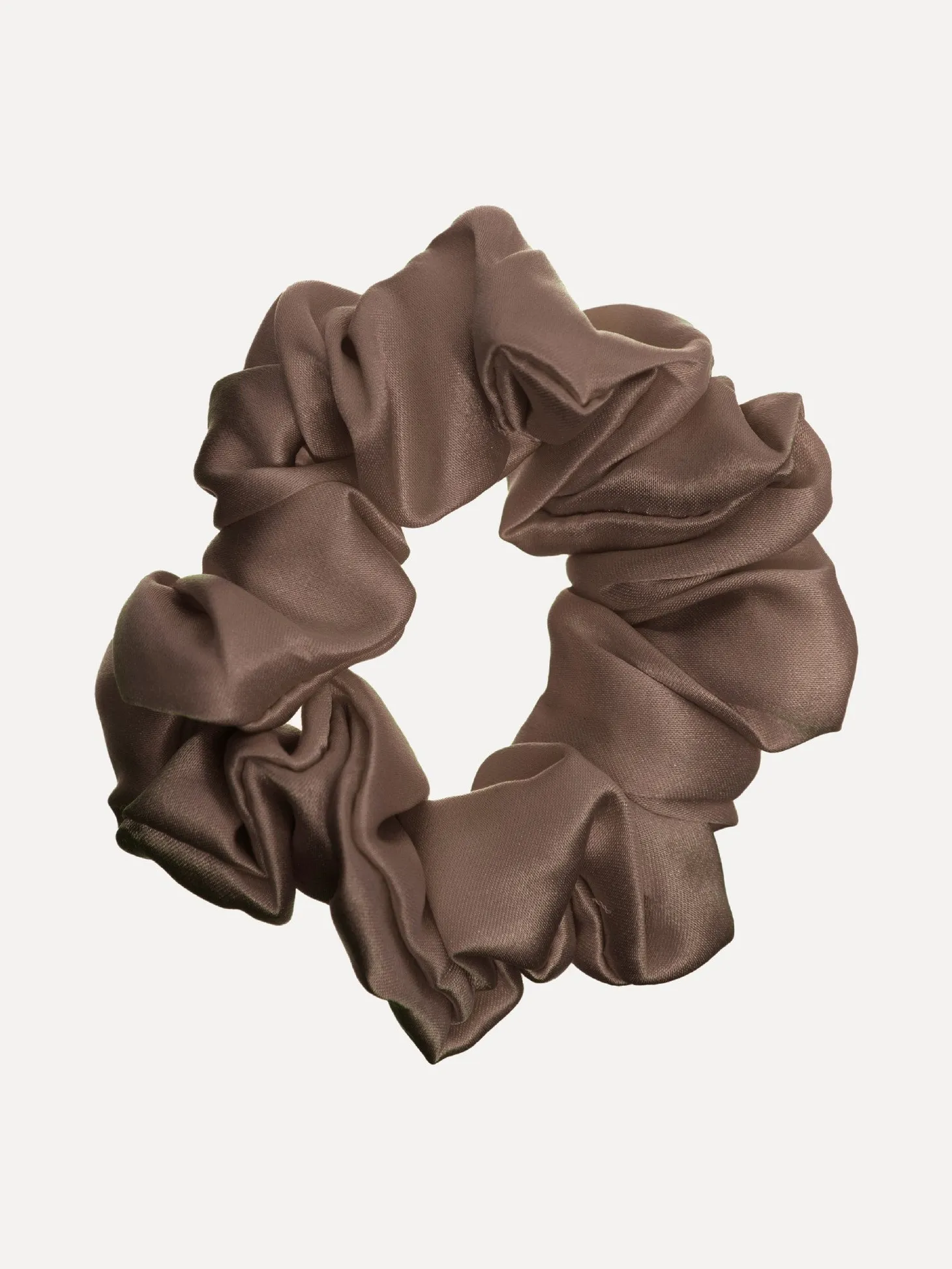 Les Soeurs Zijden Scrunchie Latte Cheap