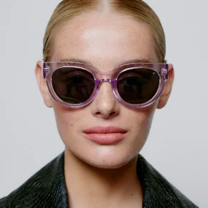 A.Kjaerbede Zonnebril Lilly Lavender Transparent Cheap